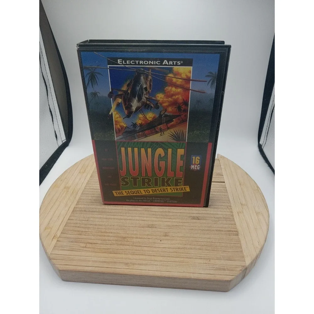 SEGA Genesis Jungle Strike The Sequel to Desert Strike No MANUAL‎